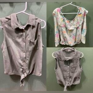 Girls Shirts (H&M) - Size 10-11